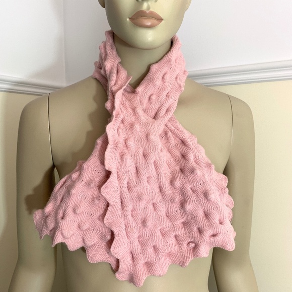 Saint James Accessories - SAINT JAMES pink Alveole wool scarf